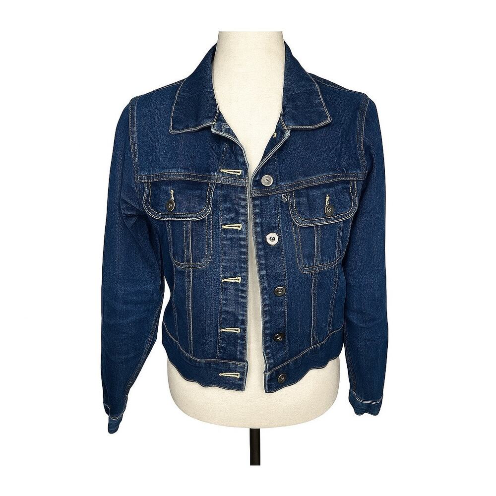 Silver Clothing Company Jean Jacket Size Small Petite Made in Canada